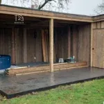 Terrasoverkappingen met tuinhuis, terras overkapping Limburg