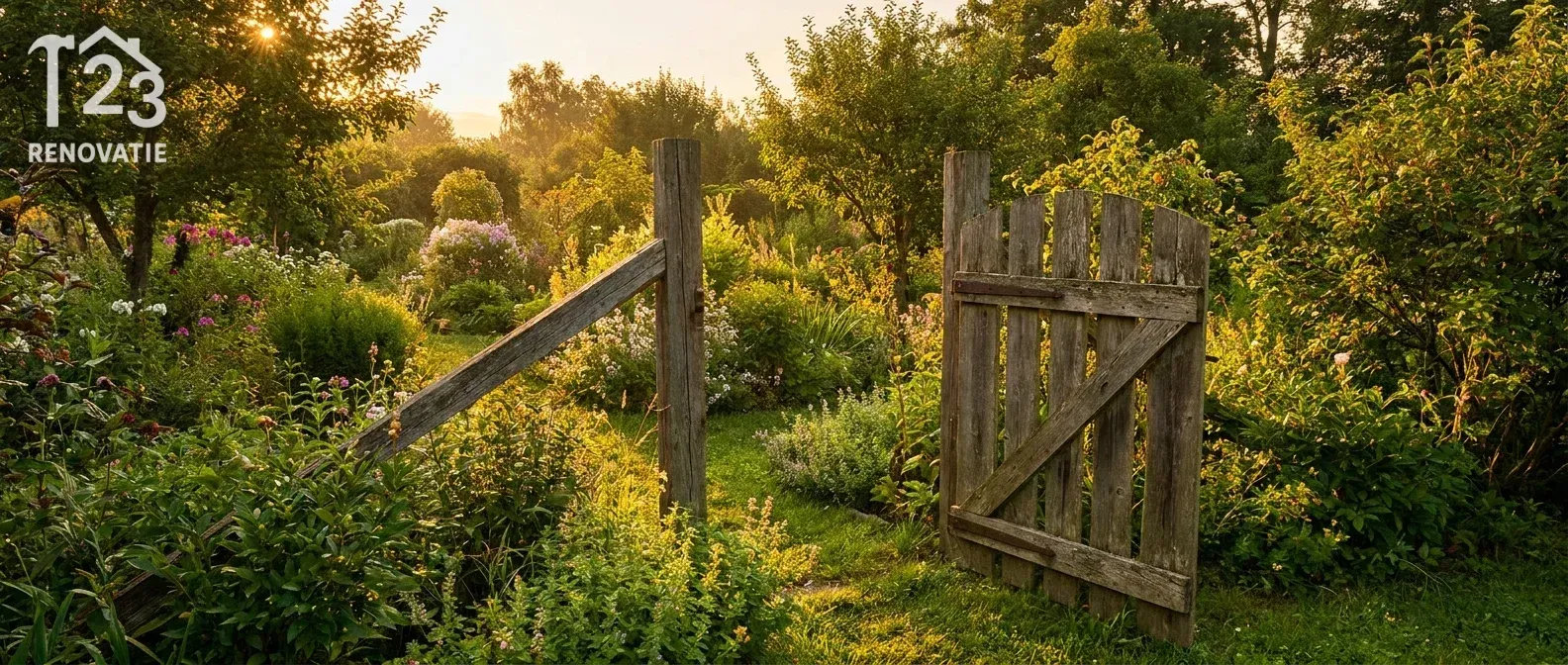 Draaipoort of schuifpoort in hout: wat past bij uw tuin?