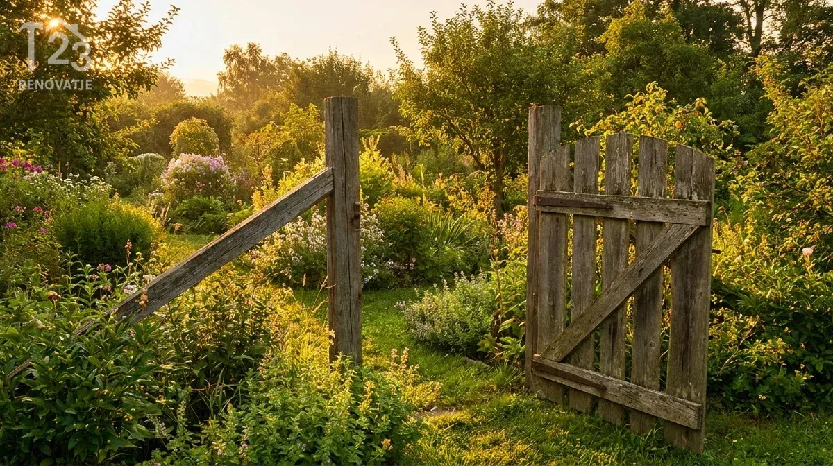 Draaipoort of schuifpoort in hout: wat past bij uw tuin?