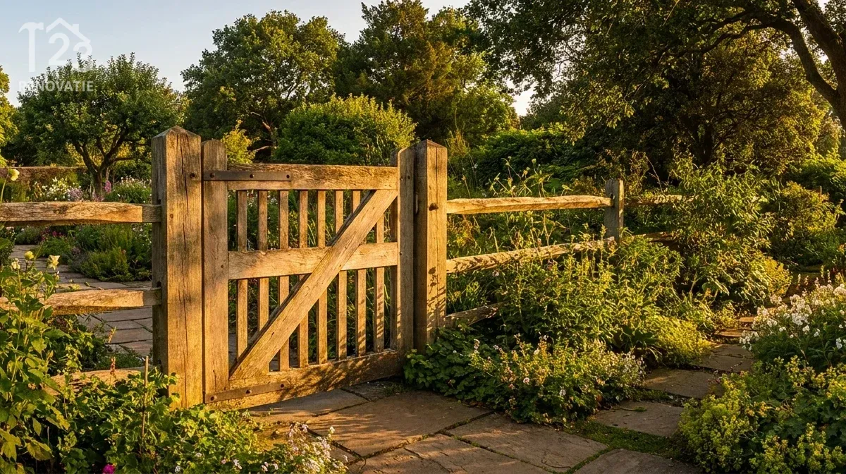 Eiken of steigerhout: welk hout kiest u voor uw poort?