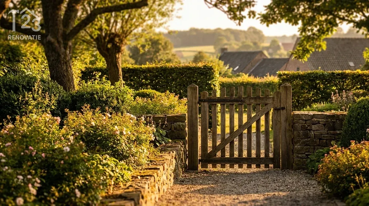 Gratis offerte voor een houten poort op maat in Limburg