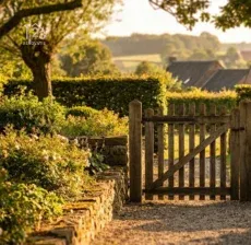 Gratis offerte voor een houten poort op maat in Limburg