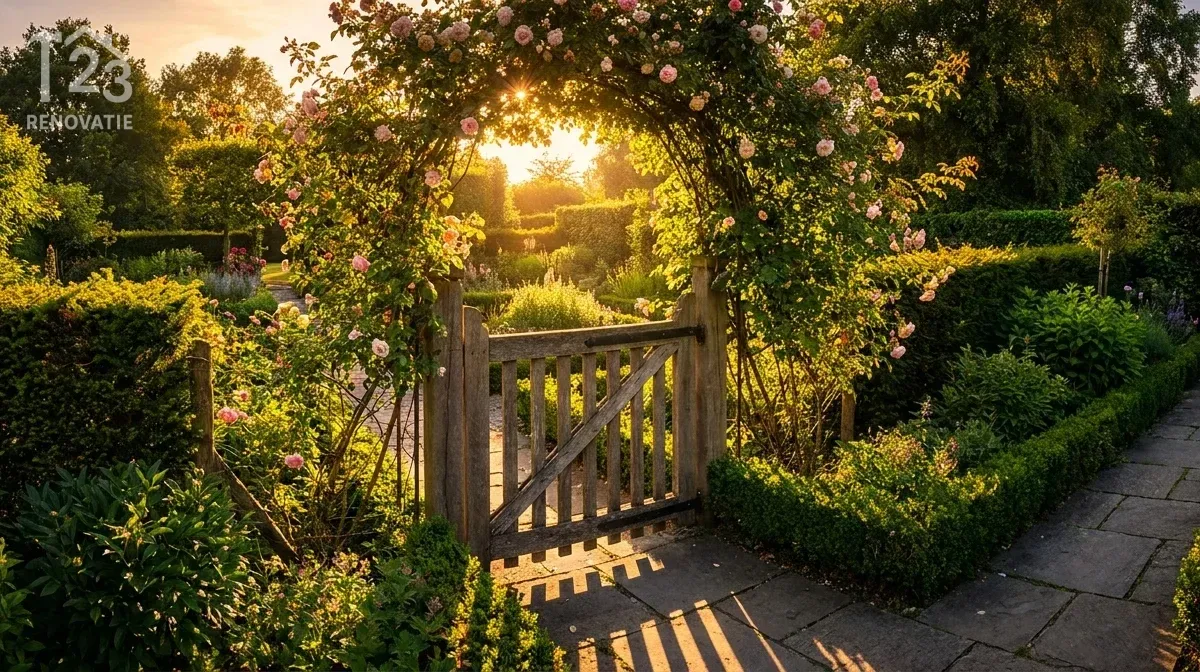 Houten poort onderhouden: tips voor het Belgische klimaat