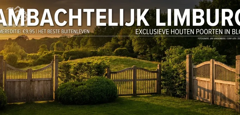 Houten Poorten op Maat in Limburg | 123 Renovatie